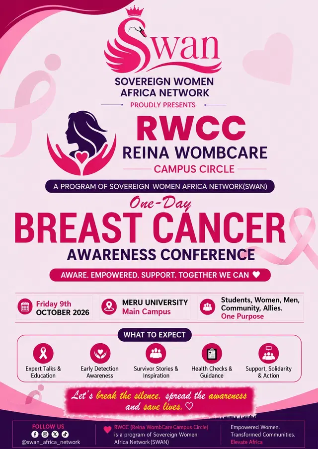 RWCC Reina WombCare breast cancer awareness conference